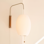 Svingarm Rillet Væglampe - Minimalistisk