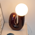 Moderne Skulpturel Bordlampe -  Minimalistisk