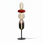 Stablet Geometrisk Glasgulvlampe - Moderne