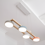 Nordisk Lineær Lysekrone - Minimalistisk