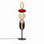 Stablet Geometrisk Glasgulvlampe - Moderne