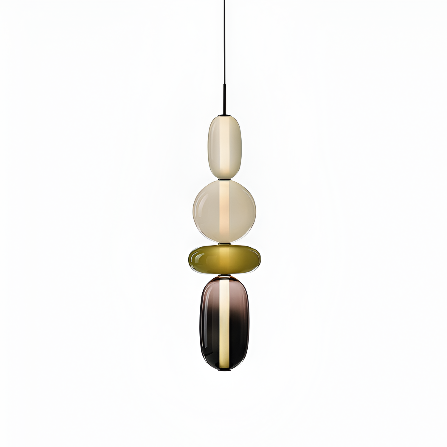Sukkerglas Moderne Pendel - Dekorativ
