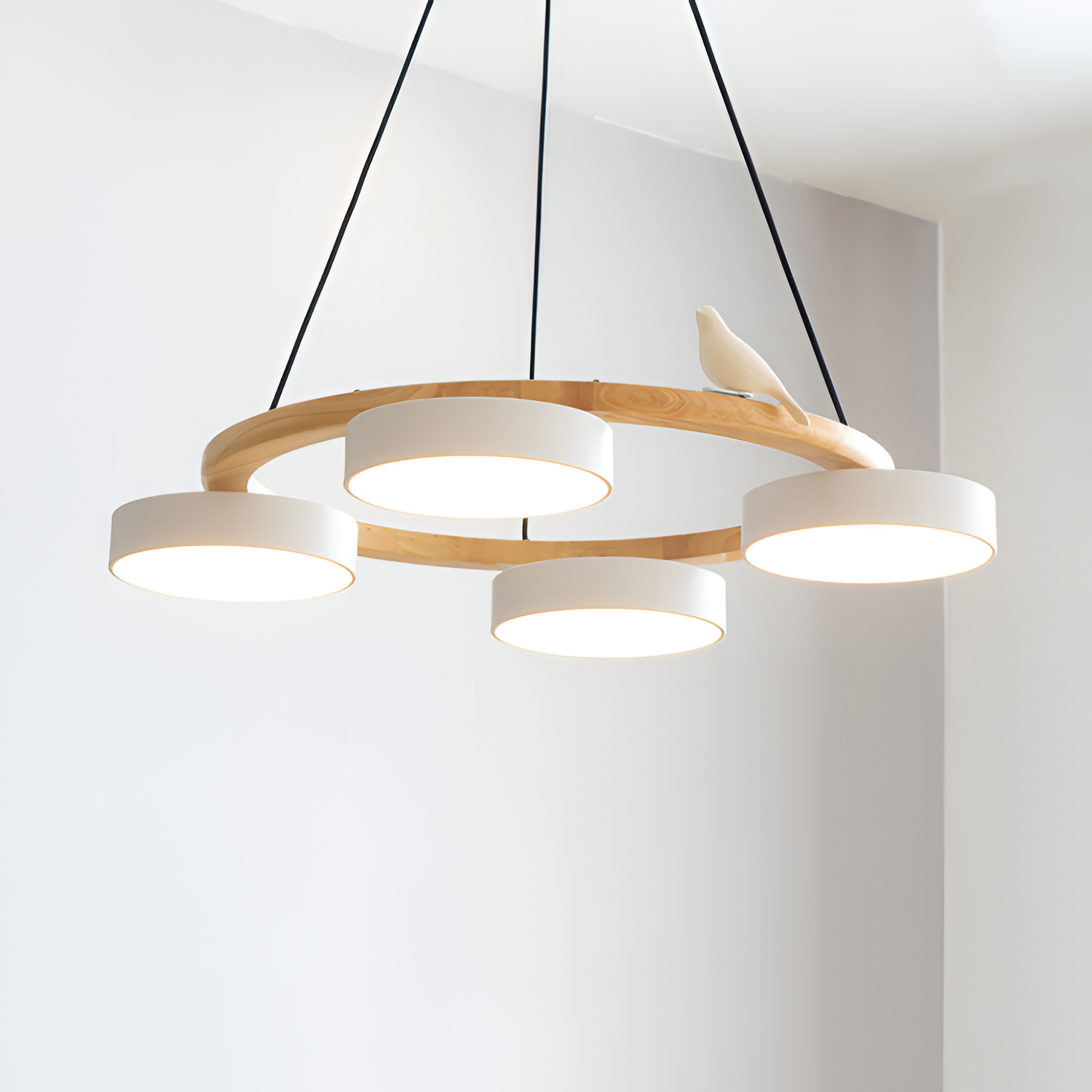 Naturtræ Nordisk Fuglelysekrone - Minimalistisk
