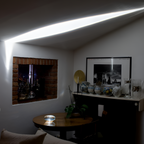 Oval Glasprojektion Projektor - Dekorativ Accent