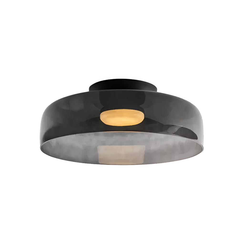 Flerlaget Transparent Glasloftlampe - Minimalistisk