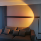 Sunset Projektionsgulvlampe - Gylden Time Stemningsbelysning