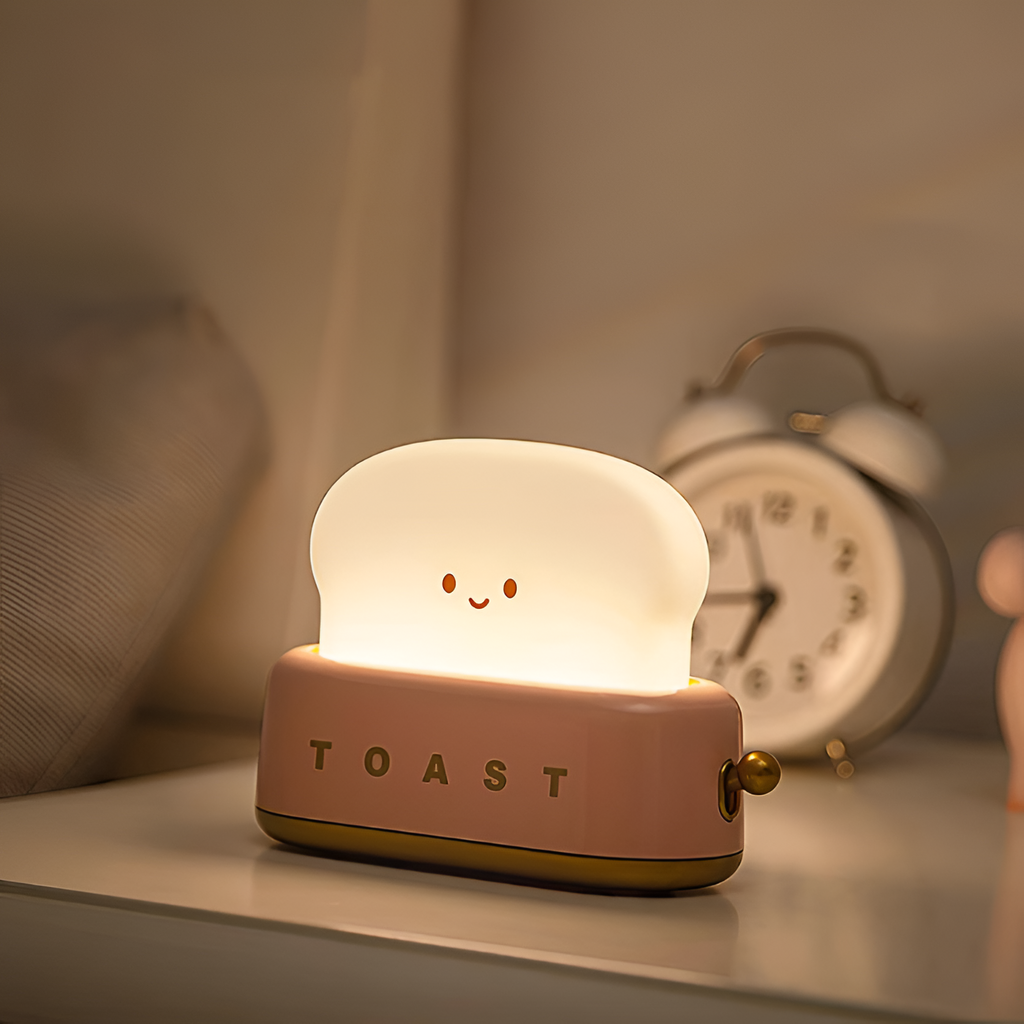 Genopladelig Minimalistisk Brødristerlampe - Dæmpbar