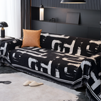 Moderne Geometrisk Sofa Tæppe - Abstrakt