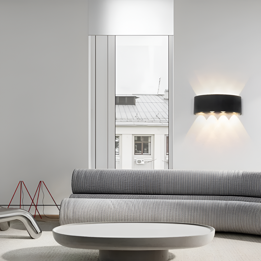 Moderne LED-væglampe – justerbar belysning