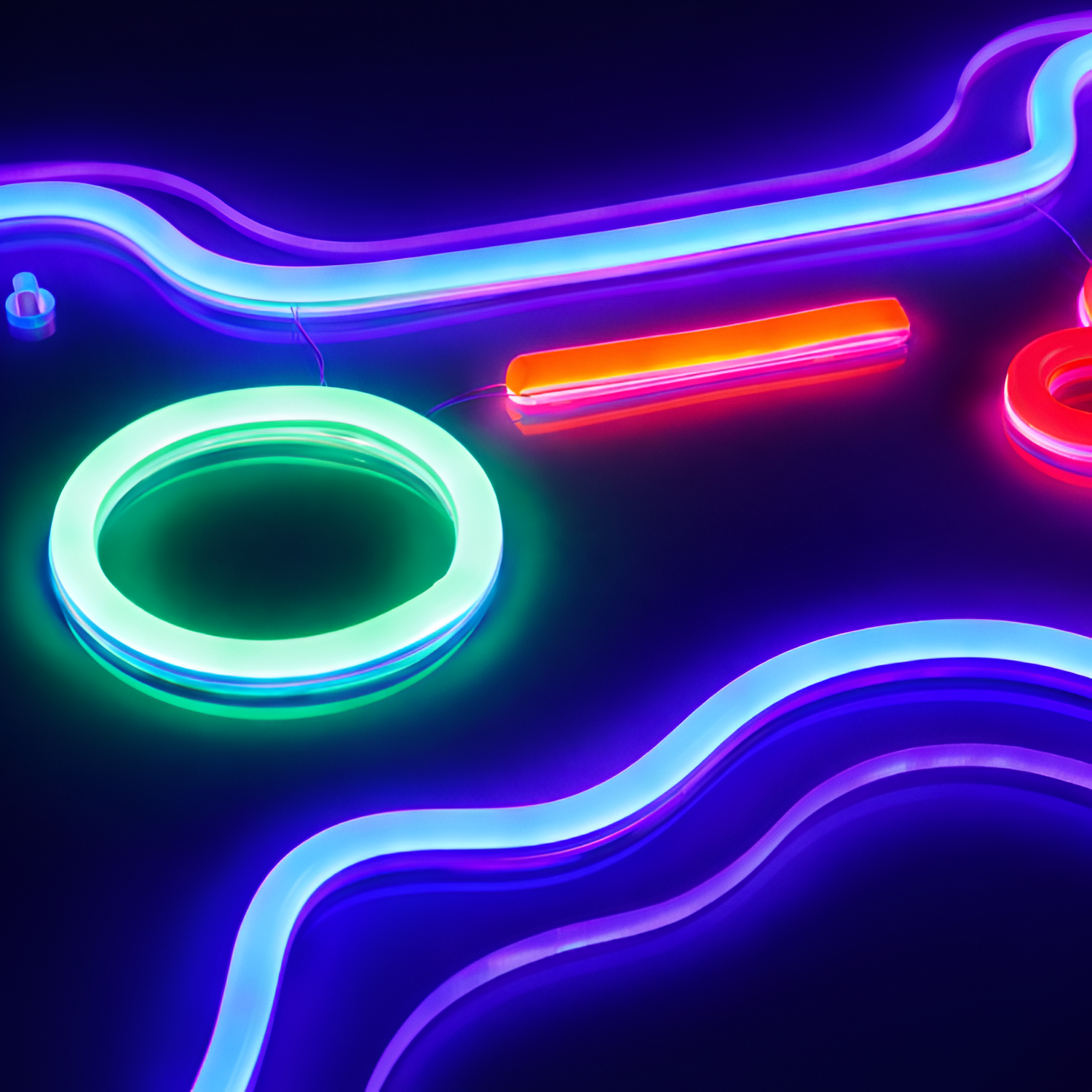 Gaming Controller Neonvæglampe - Gamer Værelse