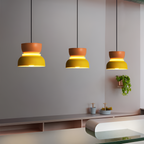 Moderne Pendellampe - Farverig Geometrisk Hængelampe