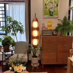 Minimalistisk Gulvlampe I Midt-århundrede-stil – Lodret