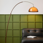 Mid-century Moderne Buegulvlampe - Justerbar