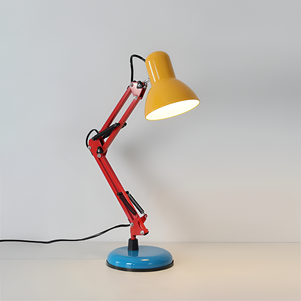 Flerleddet Industriel Skrivebordslampe - Justerbar