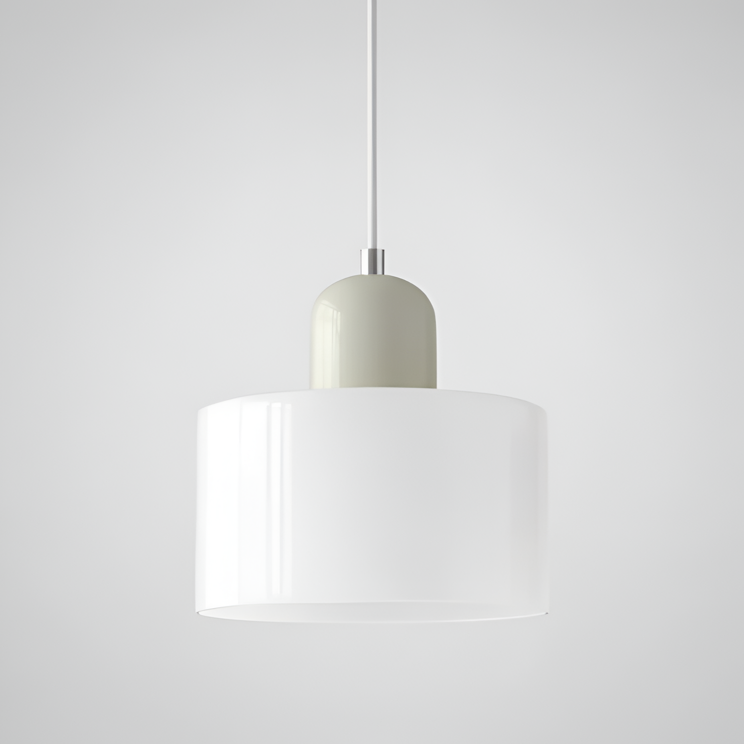 Nordisk pendel i cirkulært glas – Bauhaus