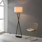 Minimalistisk Geometrisk Gulvlampe - Moderne Belysning