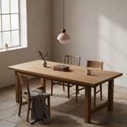 Minimalistisk Travertin Pendel - Snoet Ledning