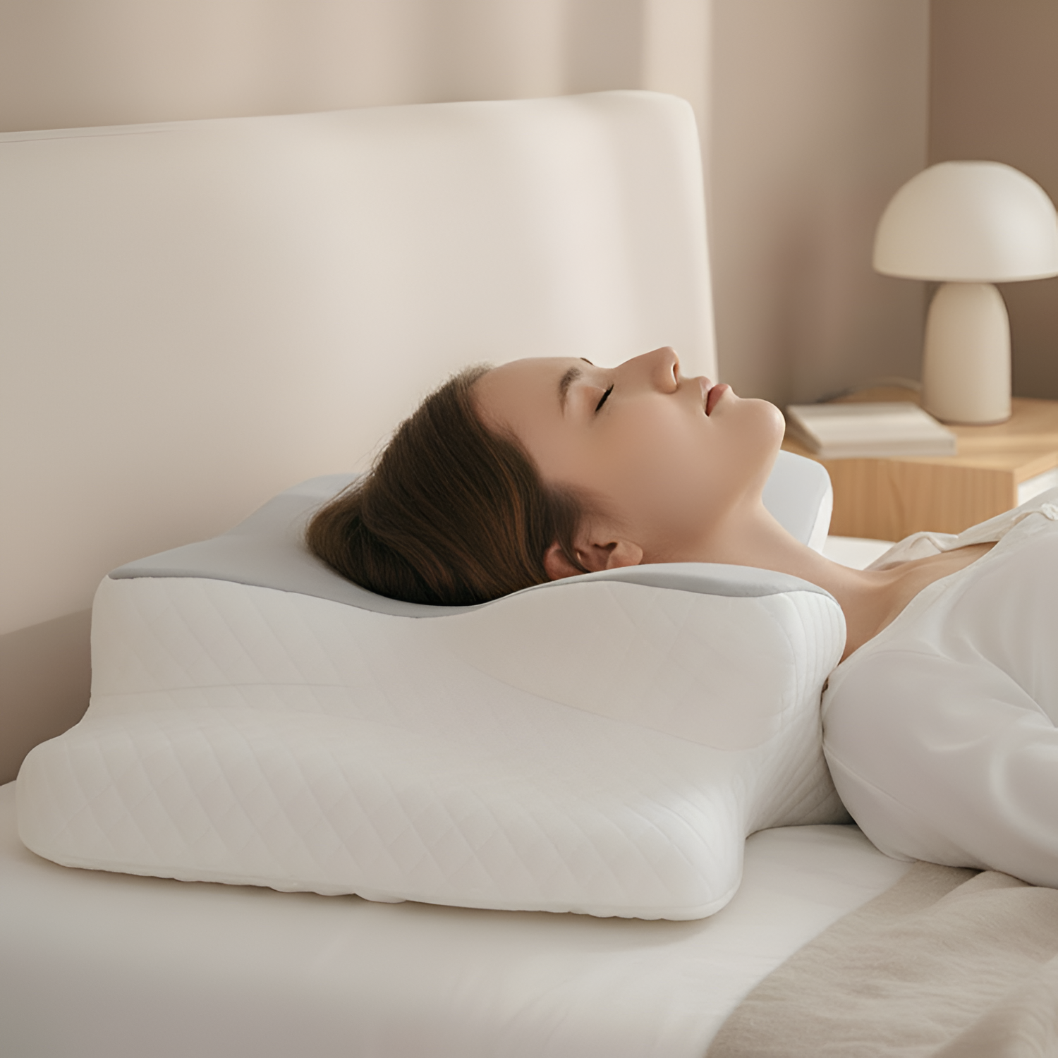 Memory Foam Cervical Pude - Nakkestøtte