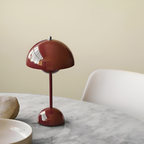 Minimalistisk Retro Kuppel Bordlampe - Ledningsfri