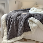 Geometrisk Tekstureret Plaid - Vendbart