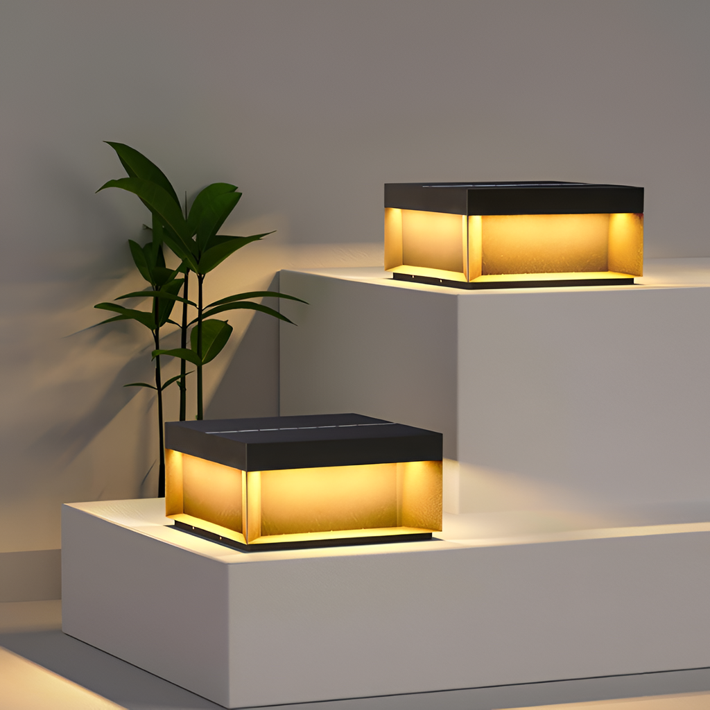 Minimalistisk Solcelle Udendørslampe - Moderne