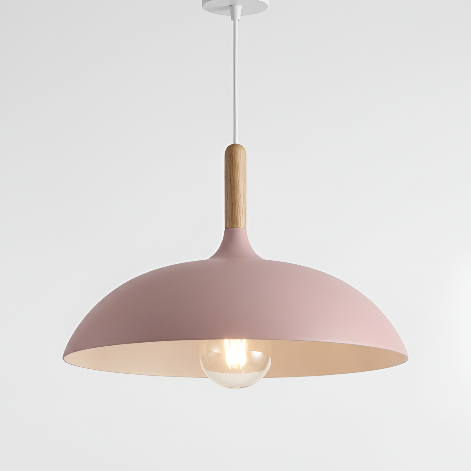Moderne Nordisk Pendellampe - Minimalistisk Macaron Loftlampe