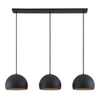 Minimalistisk Industriel Pendel – Triple Dome