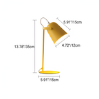 Candy Twist Macaron Bordlampe - Minimalistisk Sengebelysning