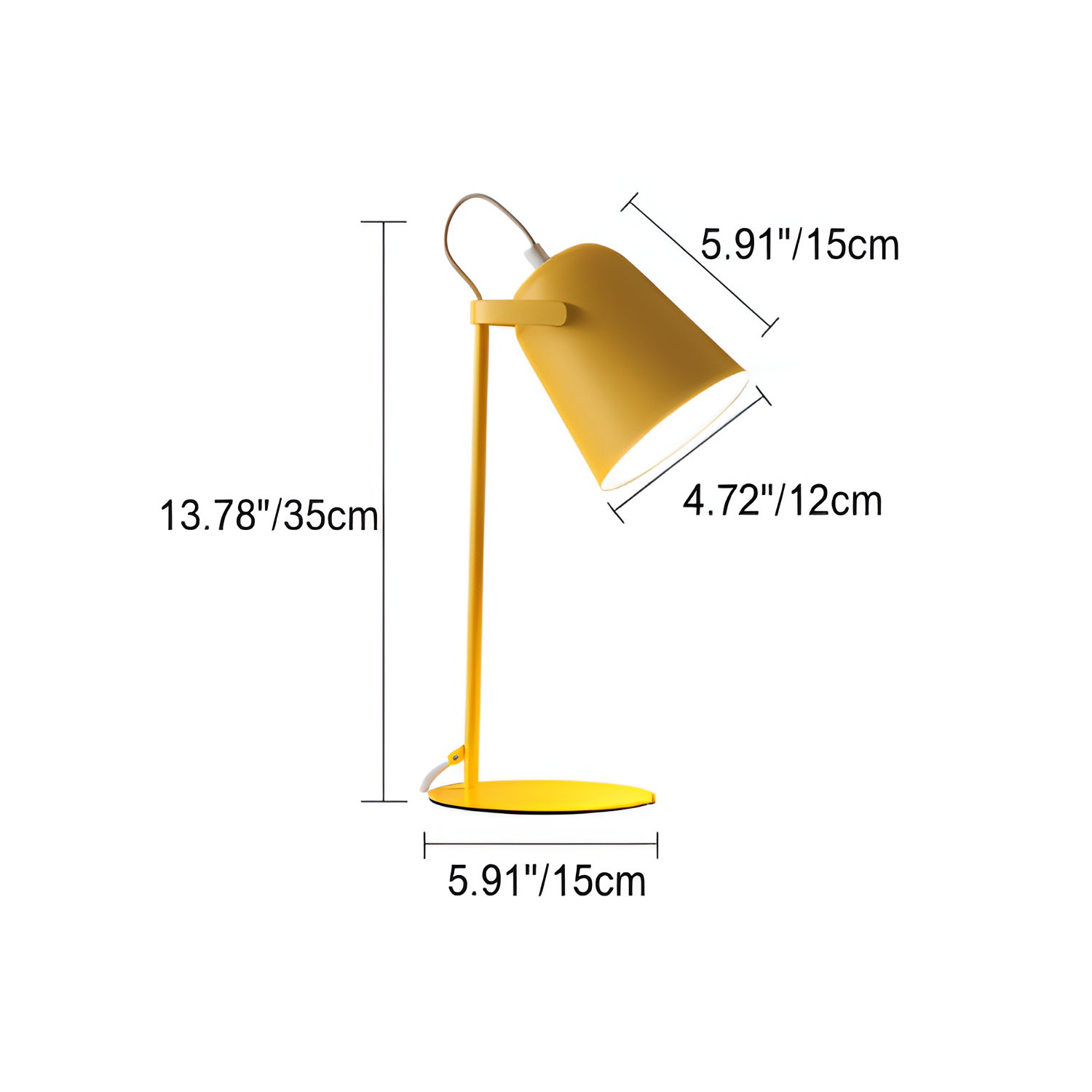 Candy Twist Macaron Bordlampe - Minimalistisk Sengebelysning