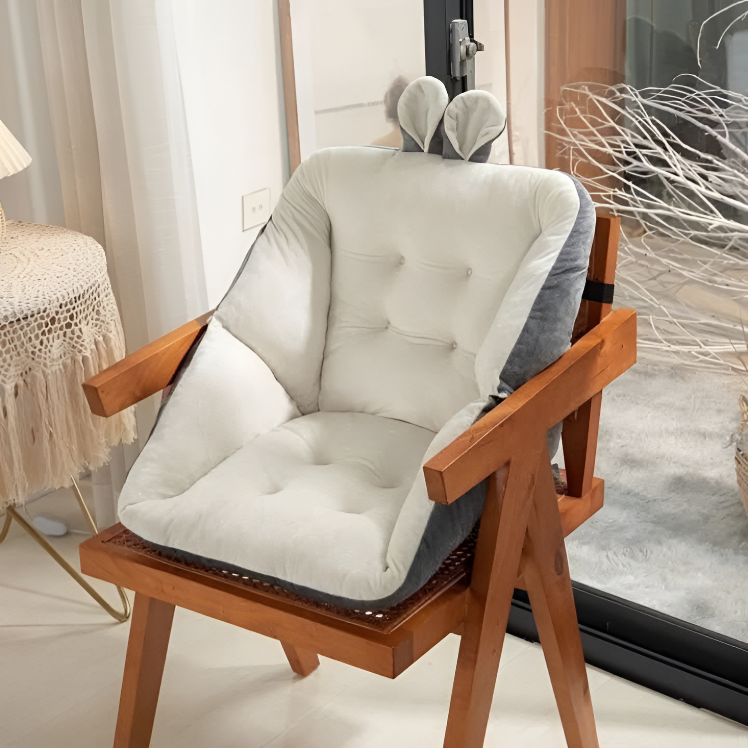 Sædehynde i memory foam – støtte til kontorstole