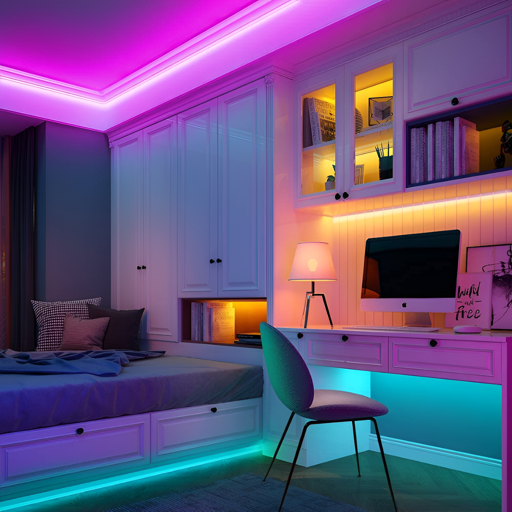 Smart Fleksibel LED-strip - Tilpasningsbar