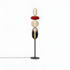 Stablet Geometrisk Glasgulvlampe - Moderne