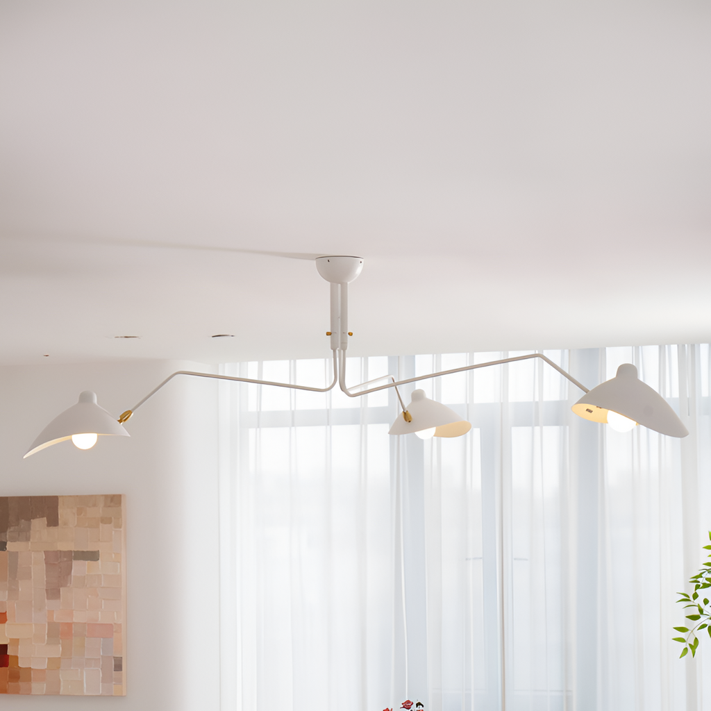 Moderne Lysekrone Med Flere Arme - Justerbar Belysning