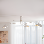 Moderne Lysekrone Med Flere Arme - Justerbar Belysning