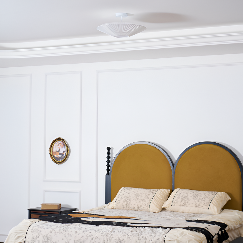 Plisseret Minimalistisk Loftlampe - Dæmpbar