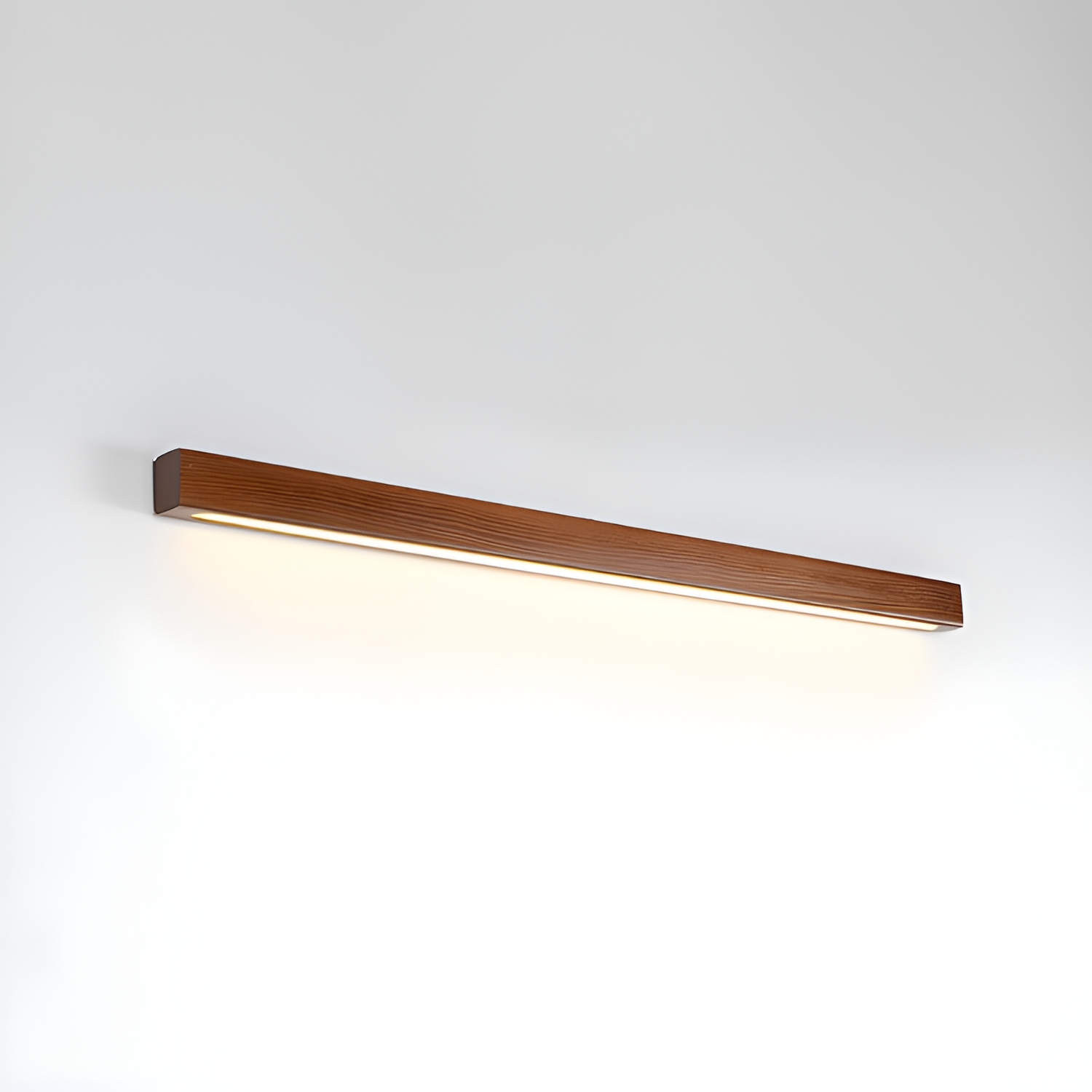 Lineær Træ Geometrisk Væglampe - Minimalistisk