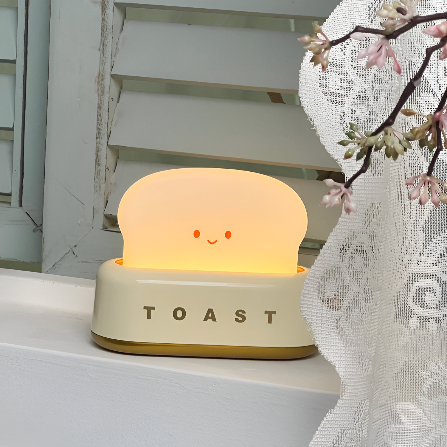 Genopladelig Minimalistisk Brødristerlampe - Dæmpbar