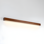 Lineær Træ Geometrisk Væglampe - Minimalistisk