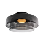 Flerlaget Transparent Glasloftlampe - Minimalistisk