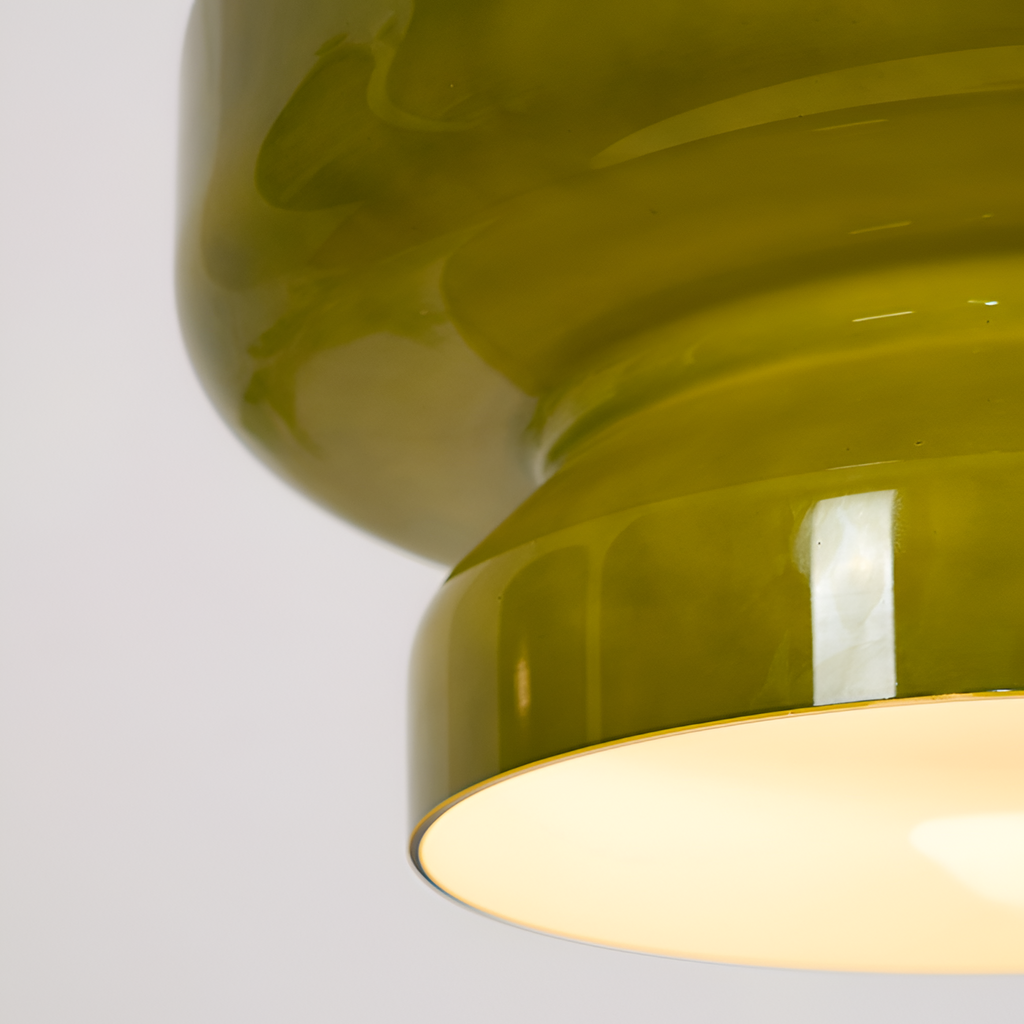 Semi-Translucent Lagdelt Pendel - Minimalistisk