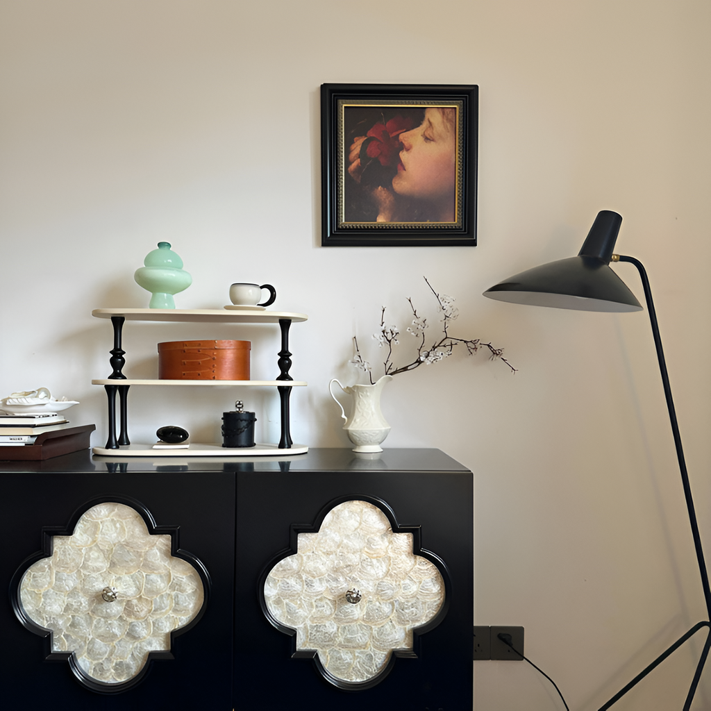Industriel Minimalistisk Gulvlampe - Justerbar