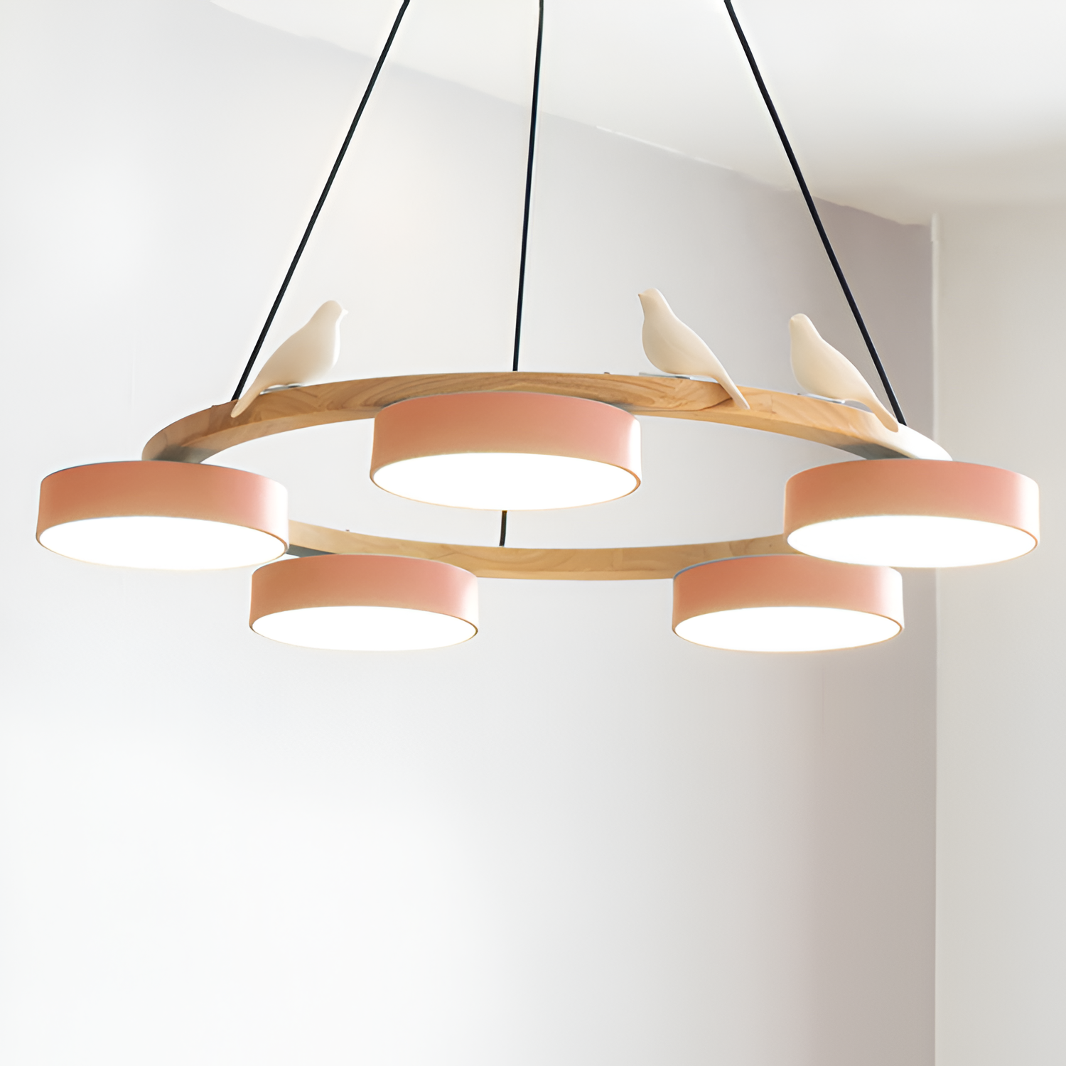 Naturtræ Nordisk Fuglelysekrone - Minimalistisk