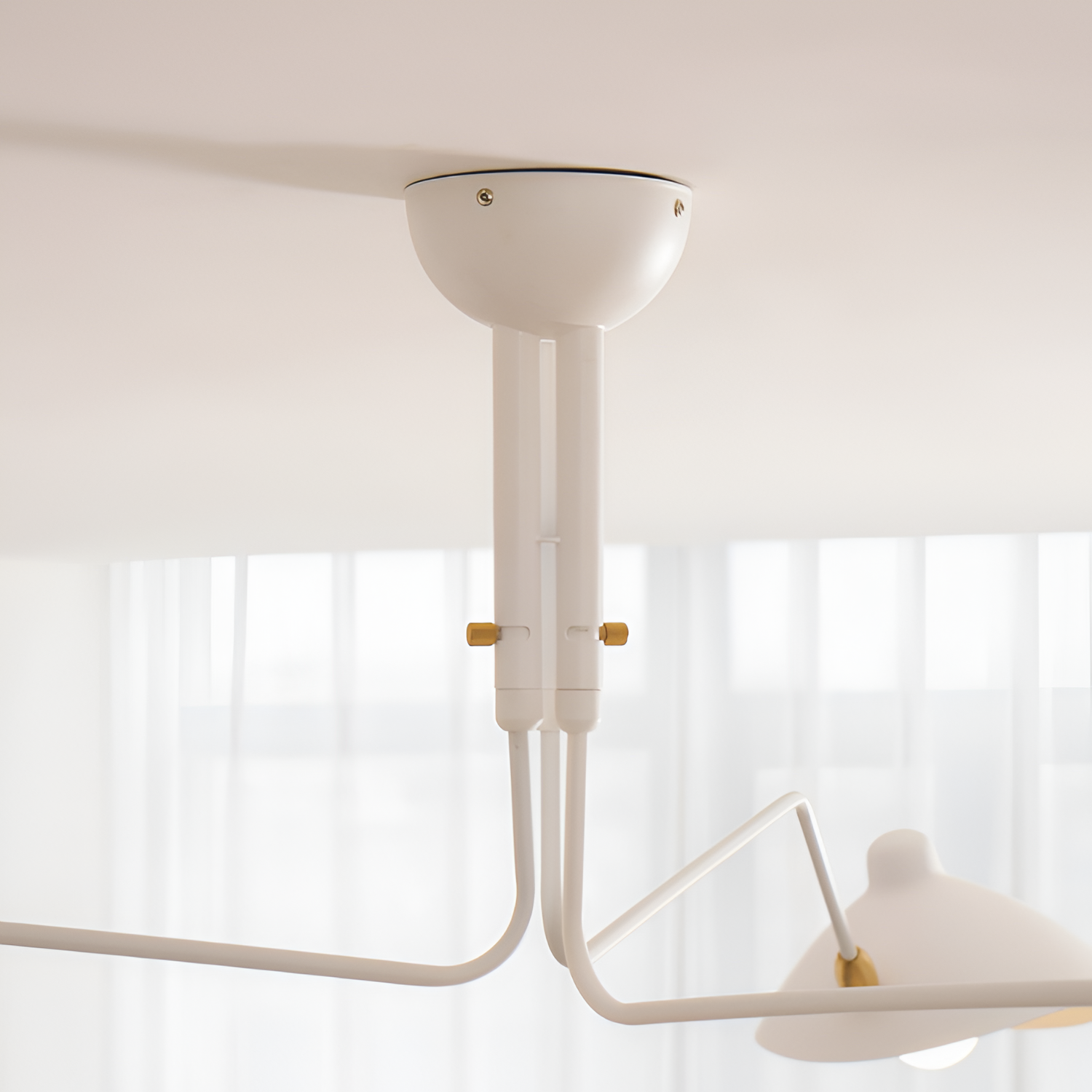 Moderne Lysekrone Med Flere Arme - Justerbar Belysning