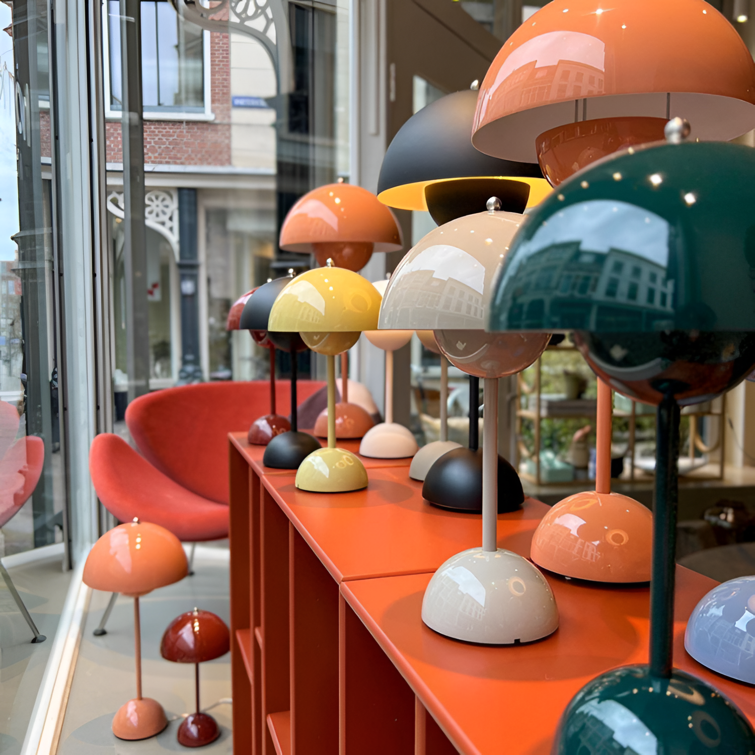 Minimalistisk Bærbar Bordlampe - Dæmpbar