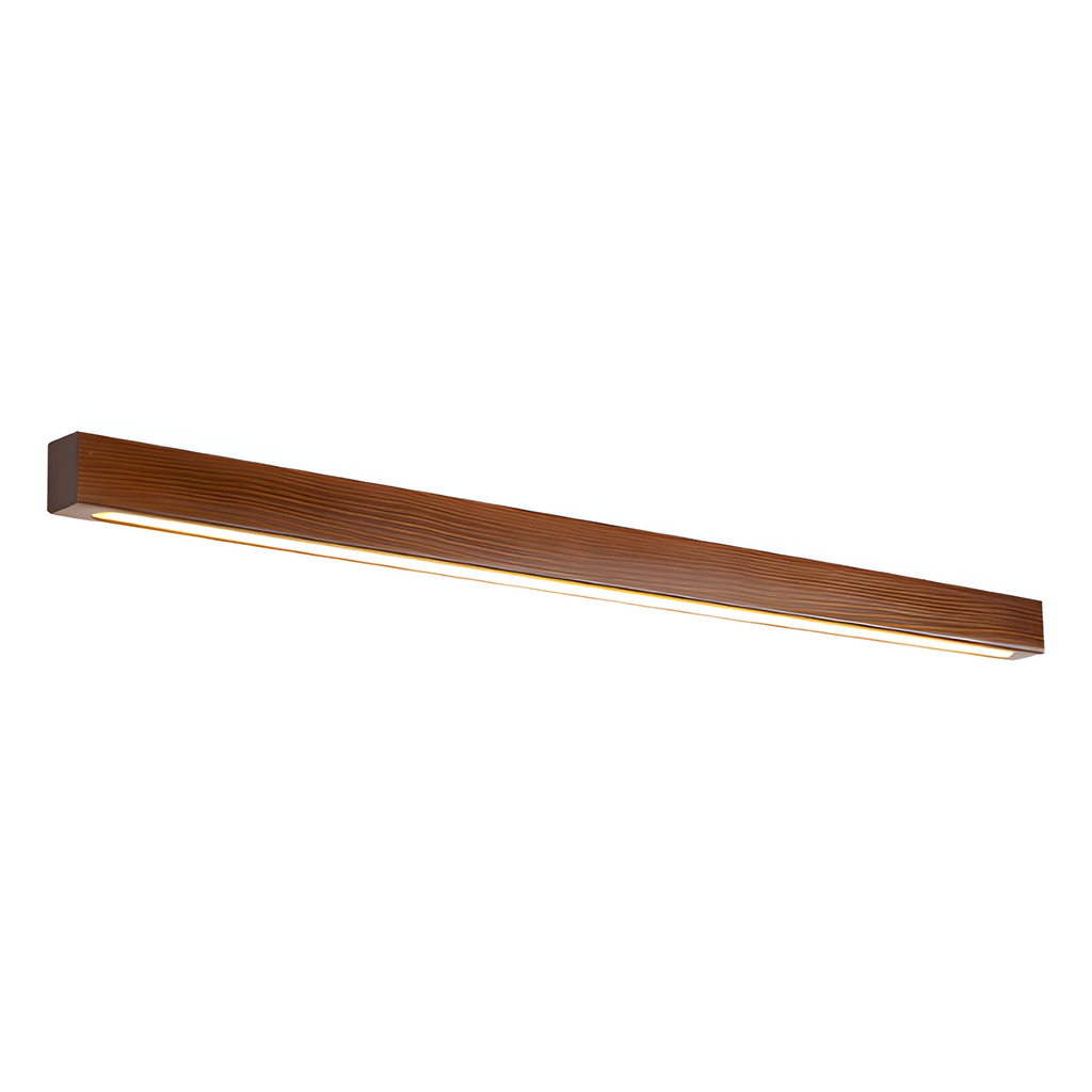 Lineær Træ Geometrisk Væglampe - Minimalistisk