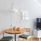 Svingarm Rillet Væglampe - Minimalistisk