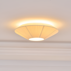Plisseret Minimalistisk Loftlampe - Dæmpbar