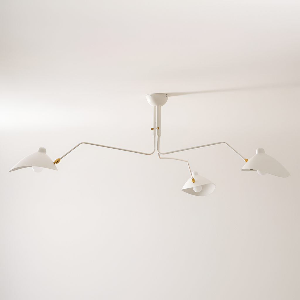 Moderne Lysekrone Med Flere Arme - Justerbar Belysning