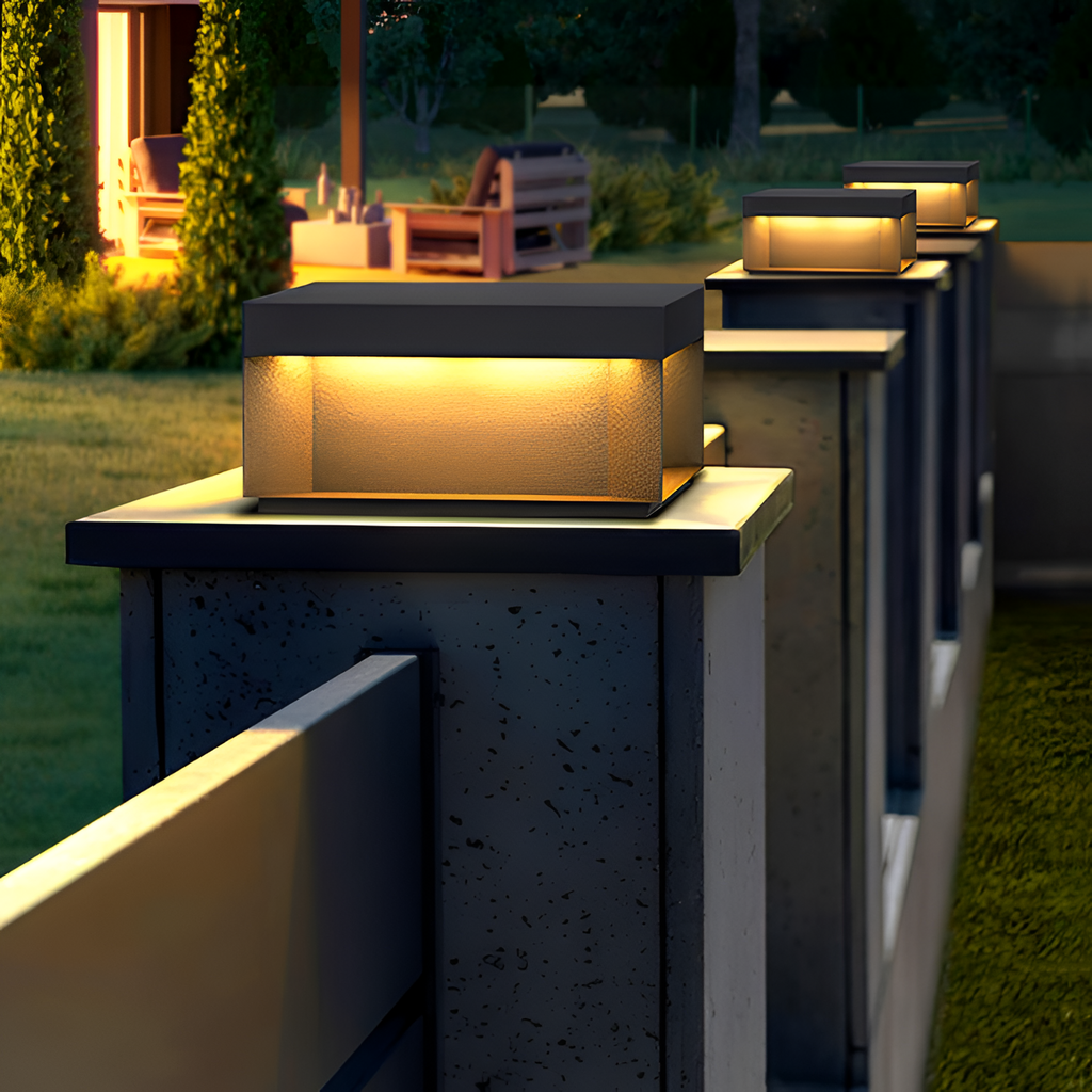 Minimalistisk Solcelle Udendørslampe - Moderne