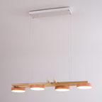 Nordisk Lineær Lysekrone - Minimalistisk